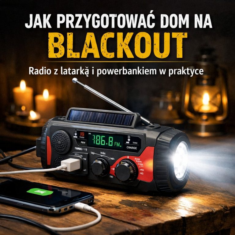 Jak przygotować dom na blackout – radio z latarką i powerbankiem w praktyce