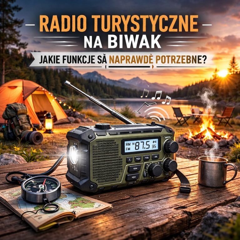 Radio turystyczne na biwak – jakie funkcje są naprawdę potrzebne